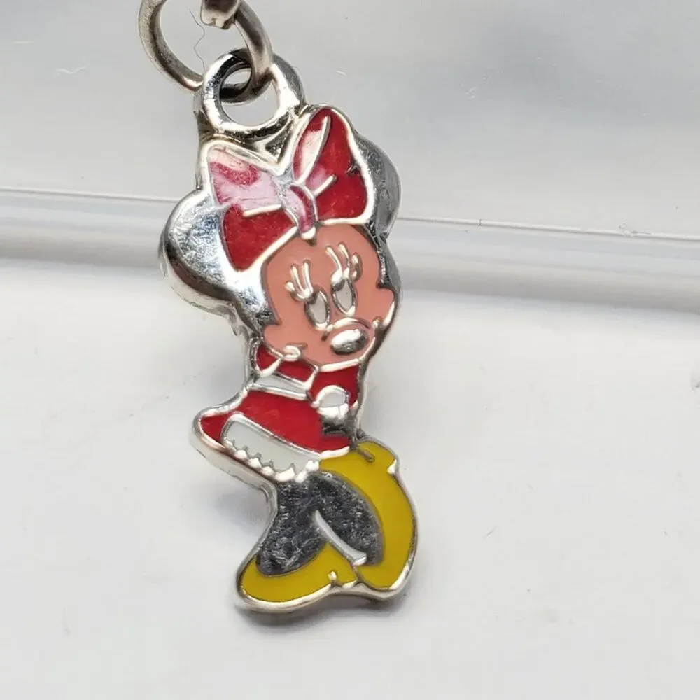 Disney Mickey and Minnie 5 Charm Bracelet: Iconic Characters